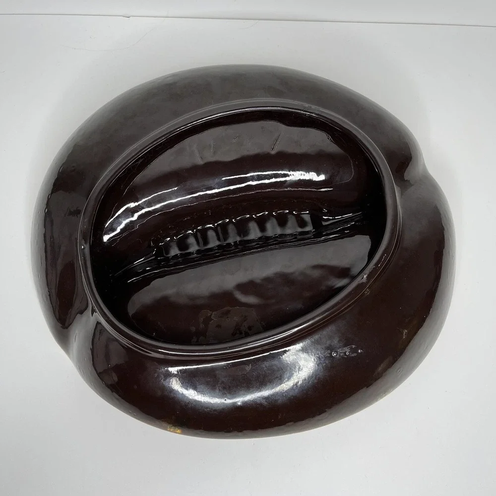 Mid Century Retro Boomerang‎ Large Table Ashtray Atomic Speckled Geometric Vtg